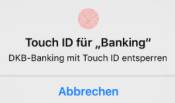 Touch-ID - Fingerprint Anmeldung